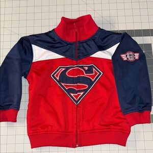 Kids Superhero Jacket - Red, Blue, and White